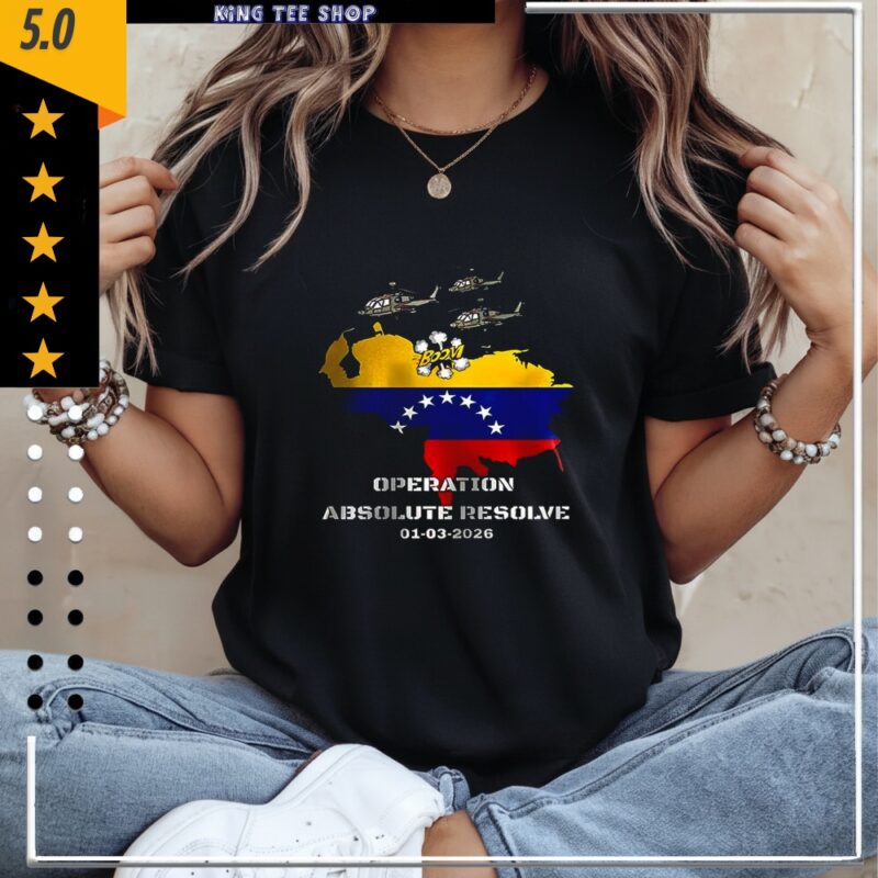 Venezuela 2026 operation absolute resolve map_Classic Women's T-Shirt