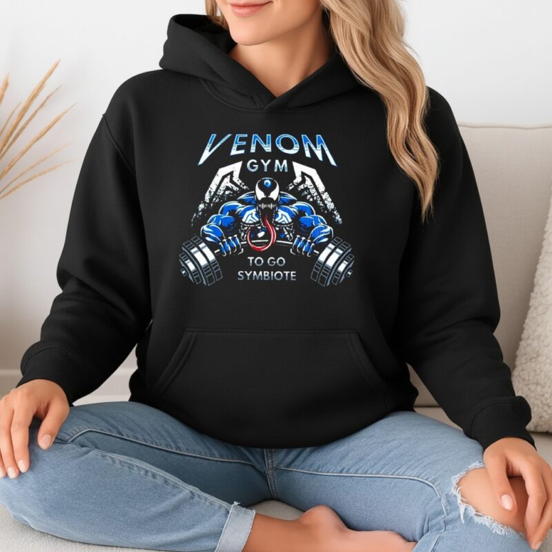 Venom at the gym to go Symbiote comics_Hoodie