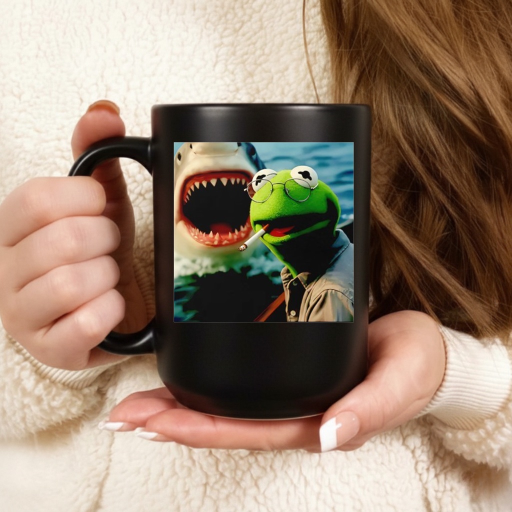 Viral Kermit the Frog Smoking Shirt