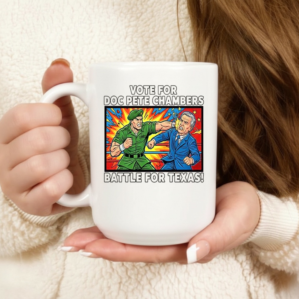 Vote for Doc Pete Chambers battle for Texas shirt