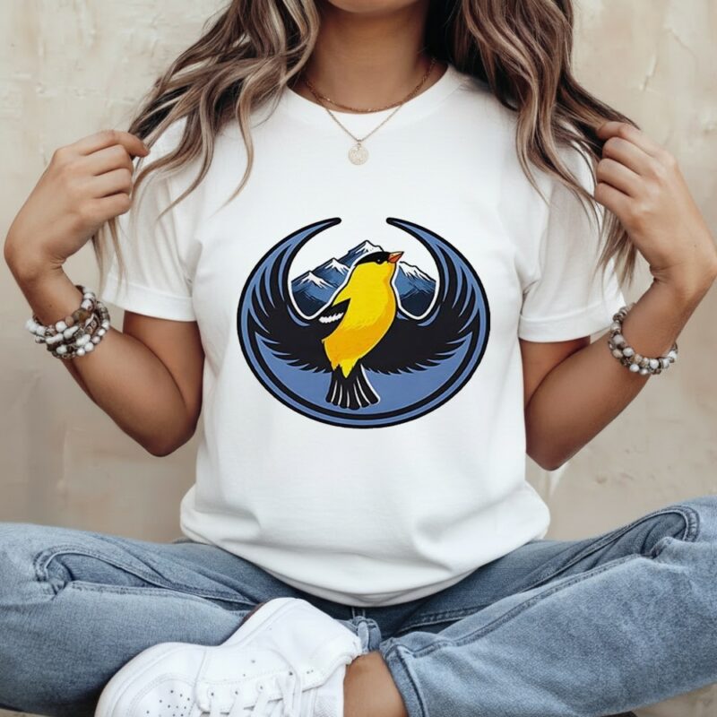 Washington American goldfinch resistance bird logo_Classic Women's T-Shirt