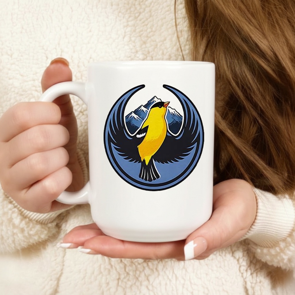 Washington American Goldfinch Resistance Bird Logo Shirt