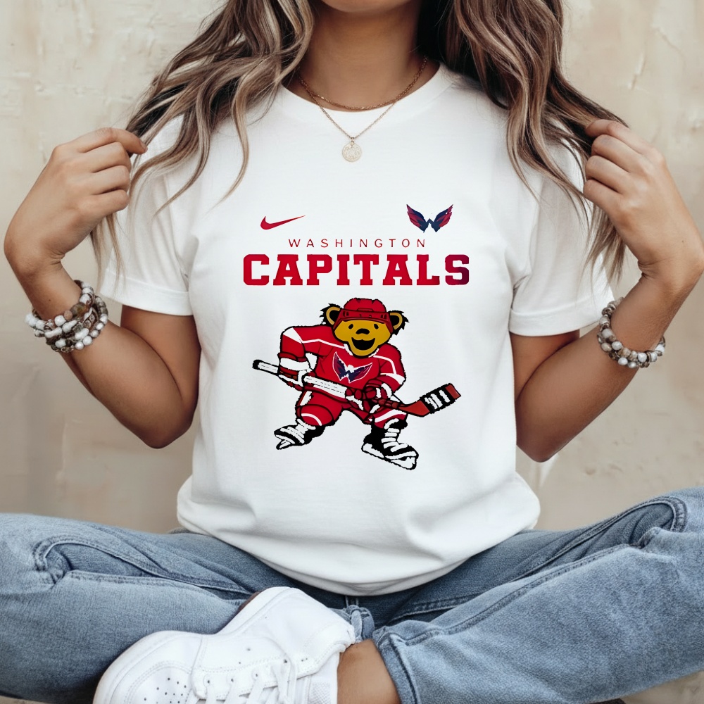 Washington Capitals x Grateful Dead Deadhead Mascot Shirt