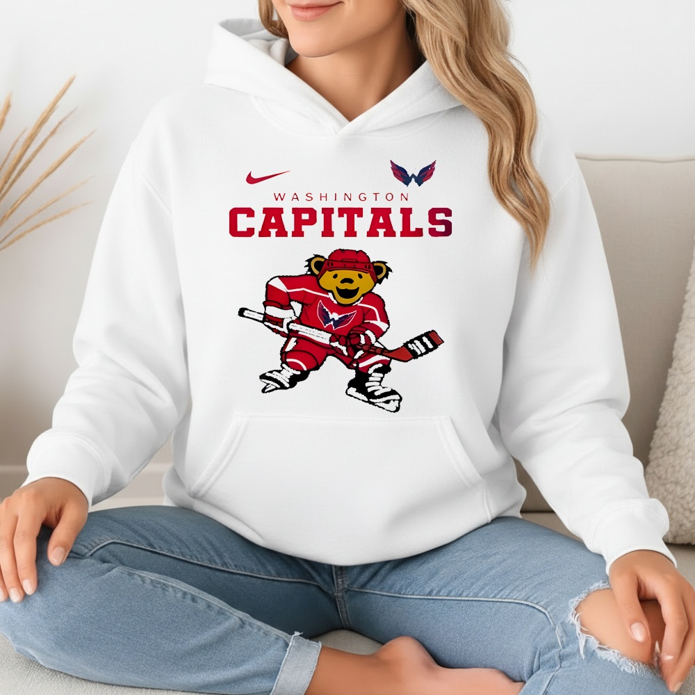 Washington Capitals x Grateful Dead Deadhead Mascot Shirt