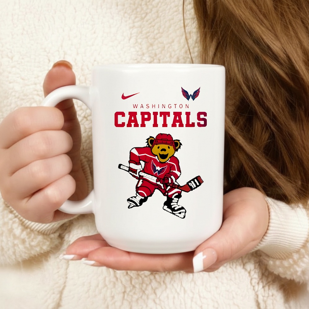 Washington Capitals x Grateful Dead Deadhead Mascot Shirt