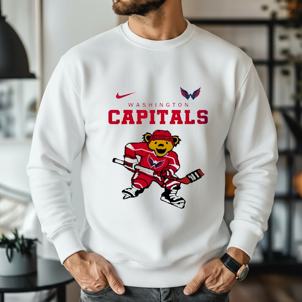Washington Capitals x Grateful Dead Deadhead Mascot Shirt