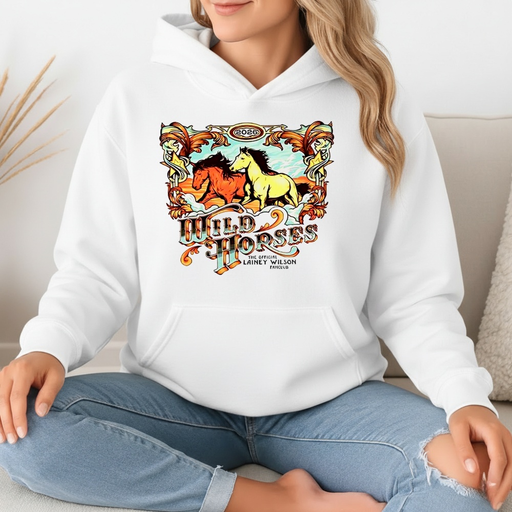 Wild Horses The Official Lainey Wilson Fan Club Shirt