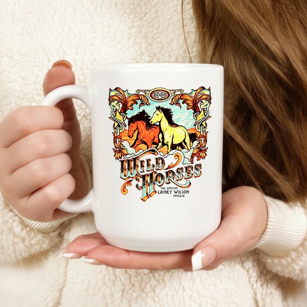 Wild Horses The Official Lainey Wilson Fan Club Shirt