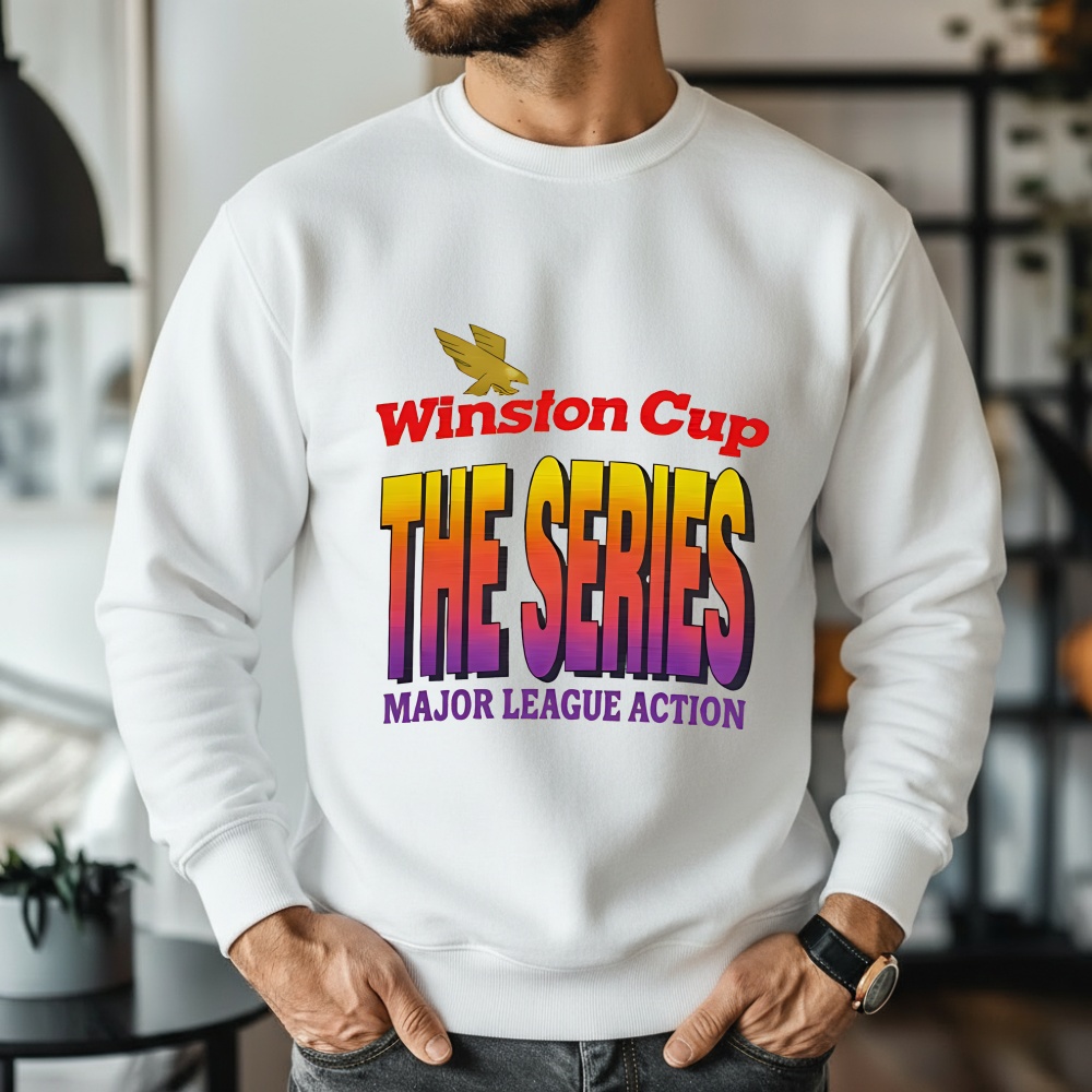 Winston Cup The Series Major League Action Logo Shirt