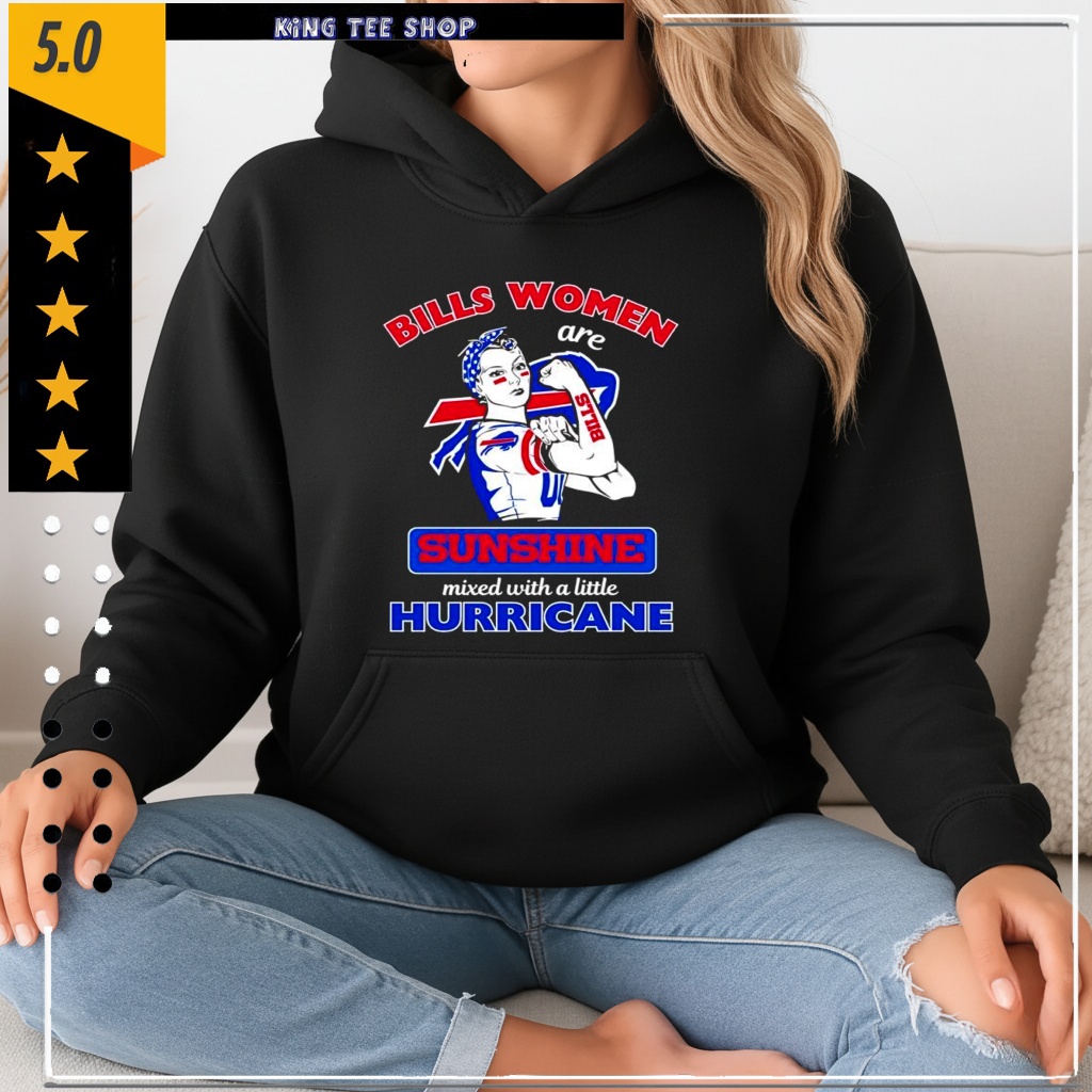 Women Buffalo Bills Sunshine Hurricane Shirt