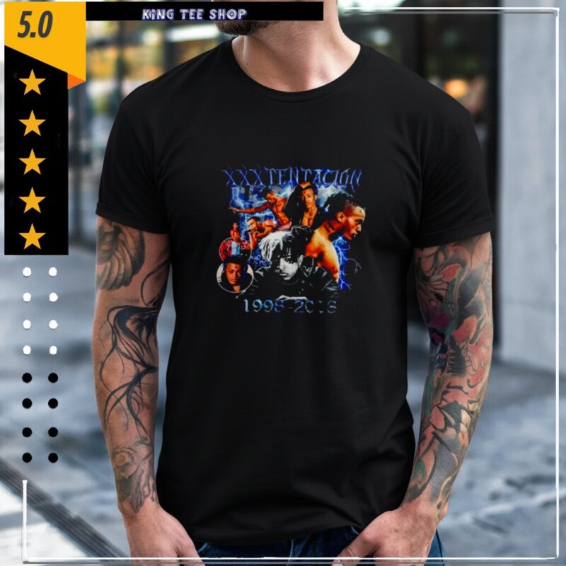 Xxxtentacion rapper 1998 2018 graphic vintage_Classic Men's T-Shirt
