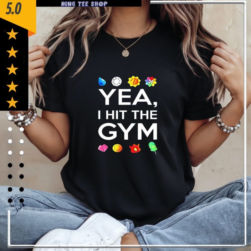 Yea I hit the Gym Pokemon Emblem_Classic Women's T-Shirt