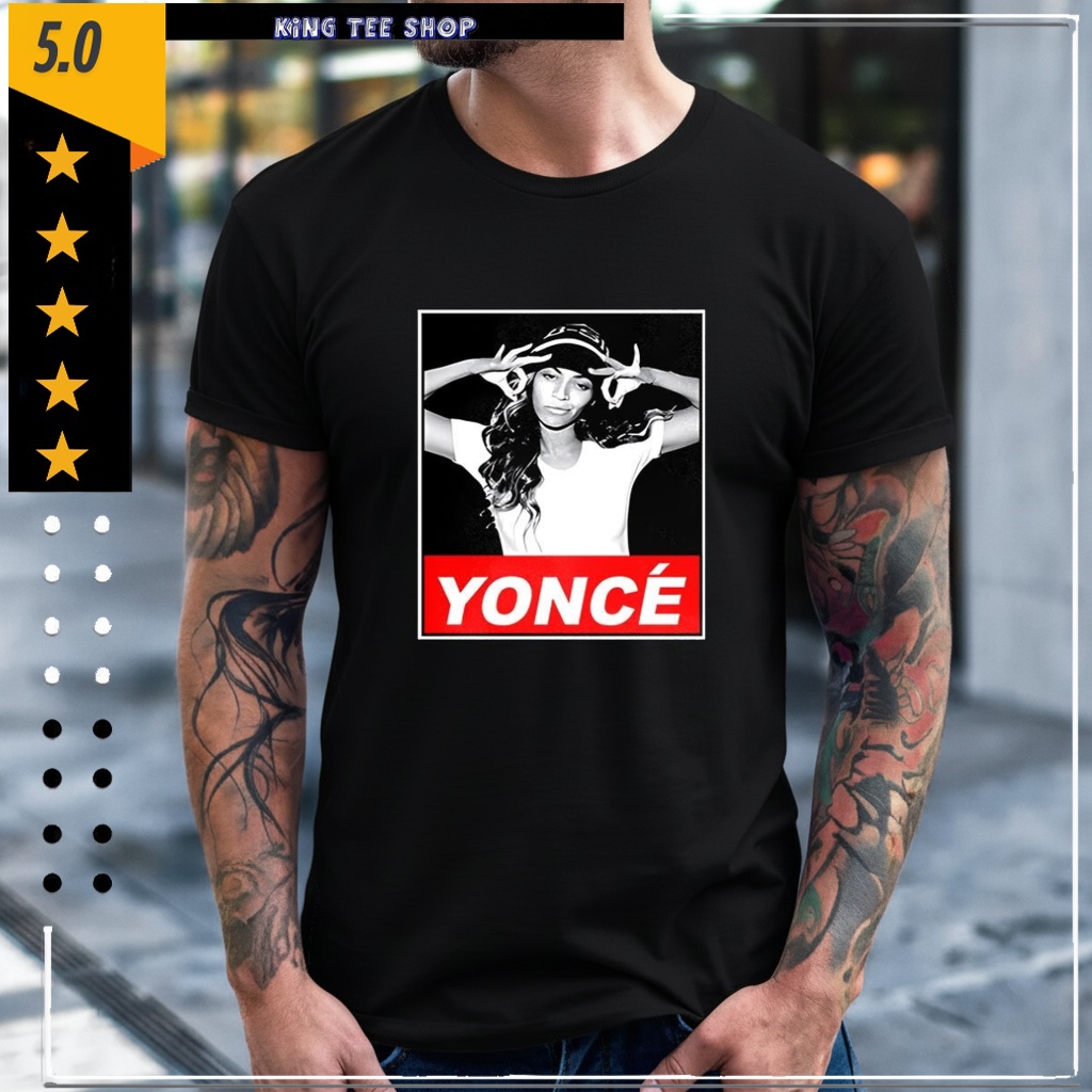 Yoncé Beyoncé Pose Retro Music Shirt