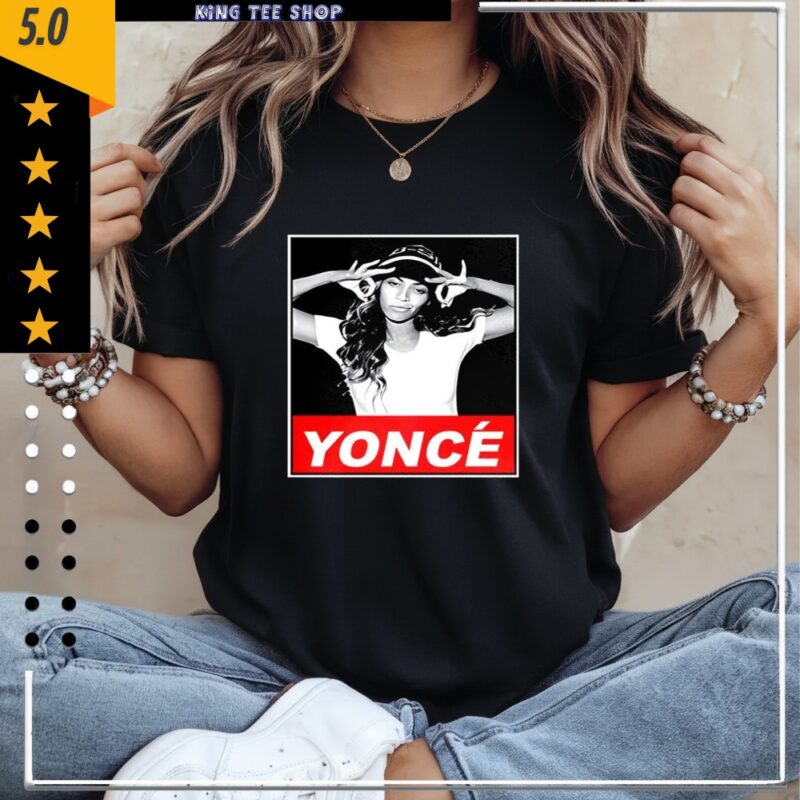 Yonce Beyonce pose music lover retro_Classic Women's T-Shirt