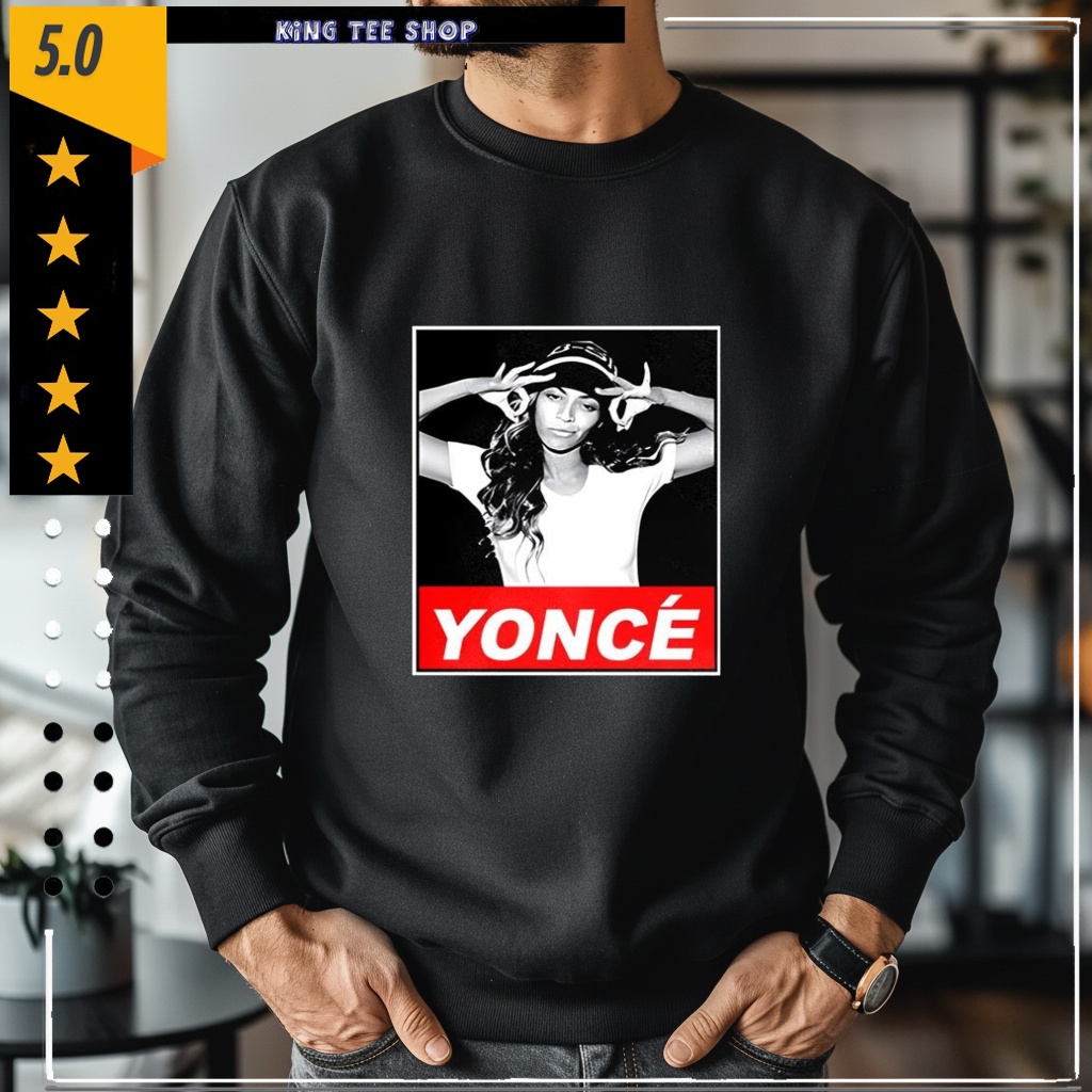 Yoncé Beyoncé Pose Retro Music Shirt