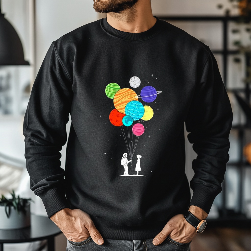 You Are My Universe Gift Balloon Planets shirt