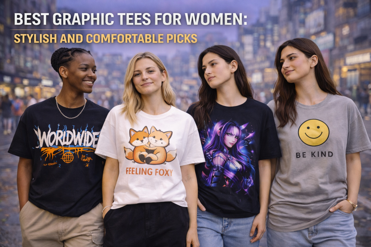 Best Graphic Tees for Women: Stylish and Comfortable Picks