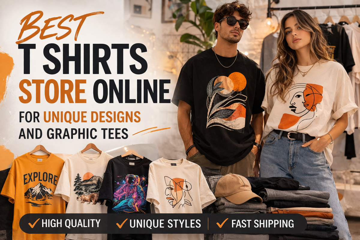 Best T Shirts Store Online for Unique Designs and Graphic Tees