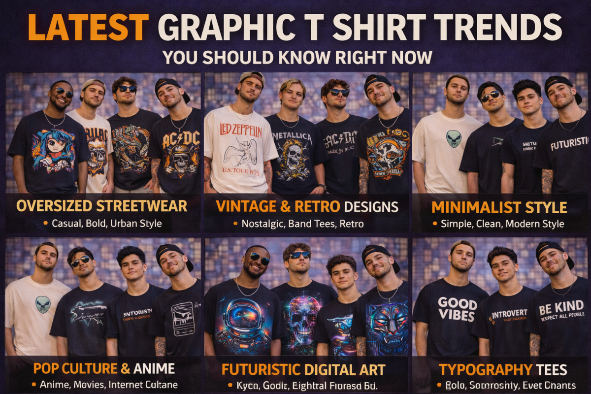 Latest Graphic T Shirt Trends You Should Know Right Now