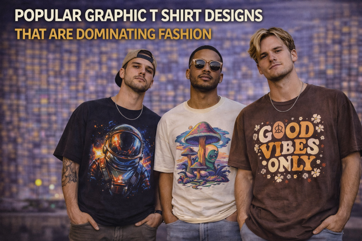 Popular Graphic T Shirt Designs That Are Dominating Fashion