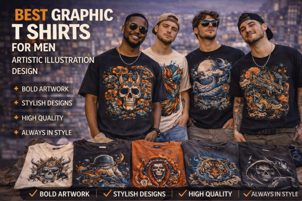 best graphic t shirts for men artistic illustration design