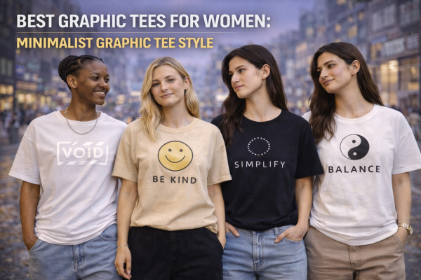 best graphic tees for women minimalist graphic tee style