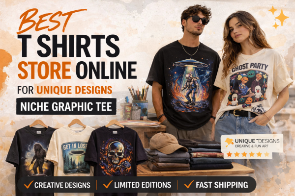 best t shirts store online for unique designs niche graphic tee