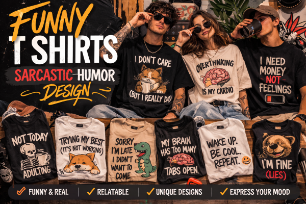 funny t shirts sarcastic humor design
