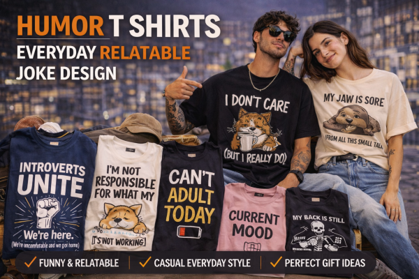 humor t shirts everyday relatable joke design