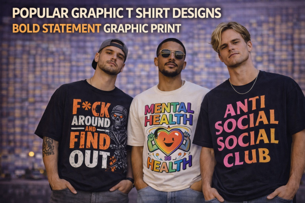 popular graphic t shirt designs bold statement graphic print