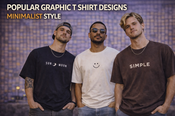 popular graphic t shirt designs minimalist style