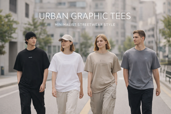 urban graphic tees minimalist streetwear style